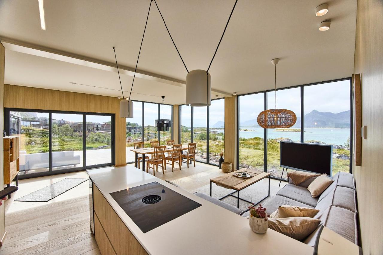 New! Lofoten Luxury Home Near Henningsvaer Lyngværet Exterior foto